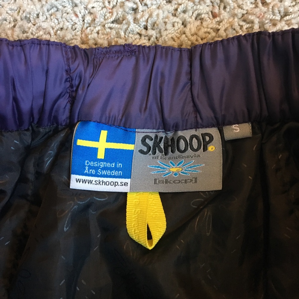 Skhoop Purple Mini Winter Hiking Outdoor Skirt - Picture 4 of 5